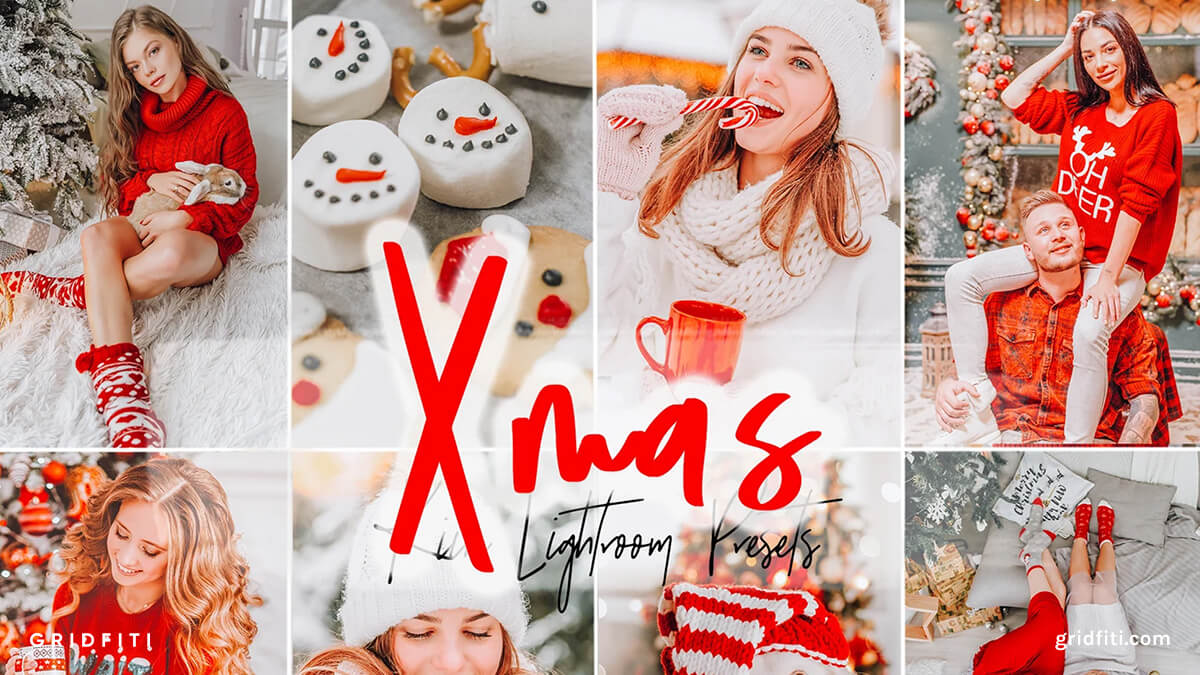 Xmas Lightroom Preset Pack