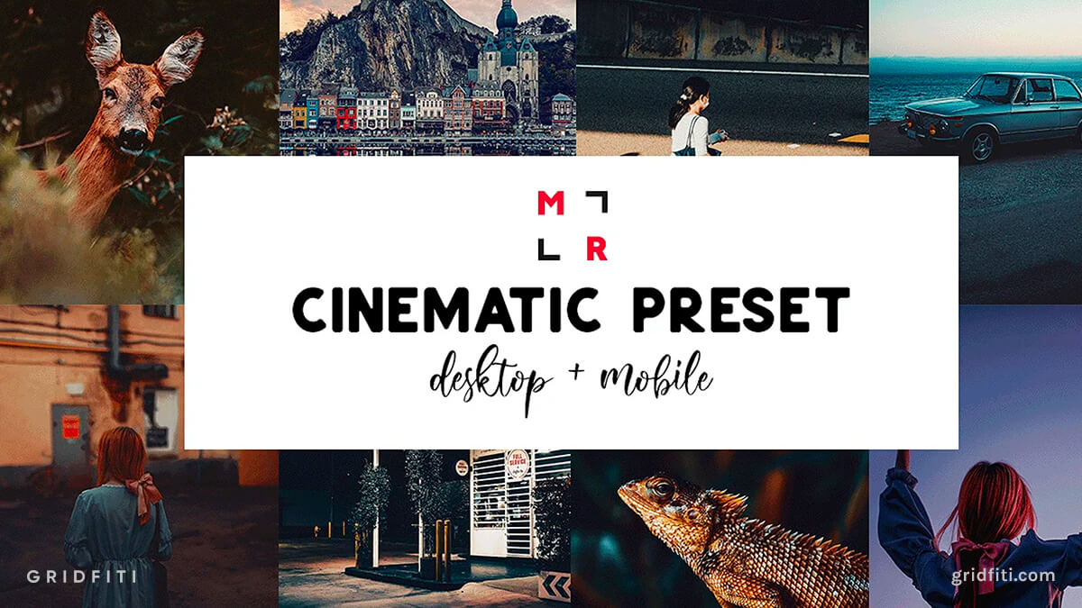 Cinematic Preset Pack With Dynamic Colors