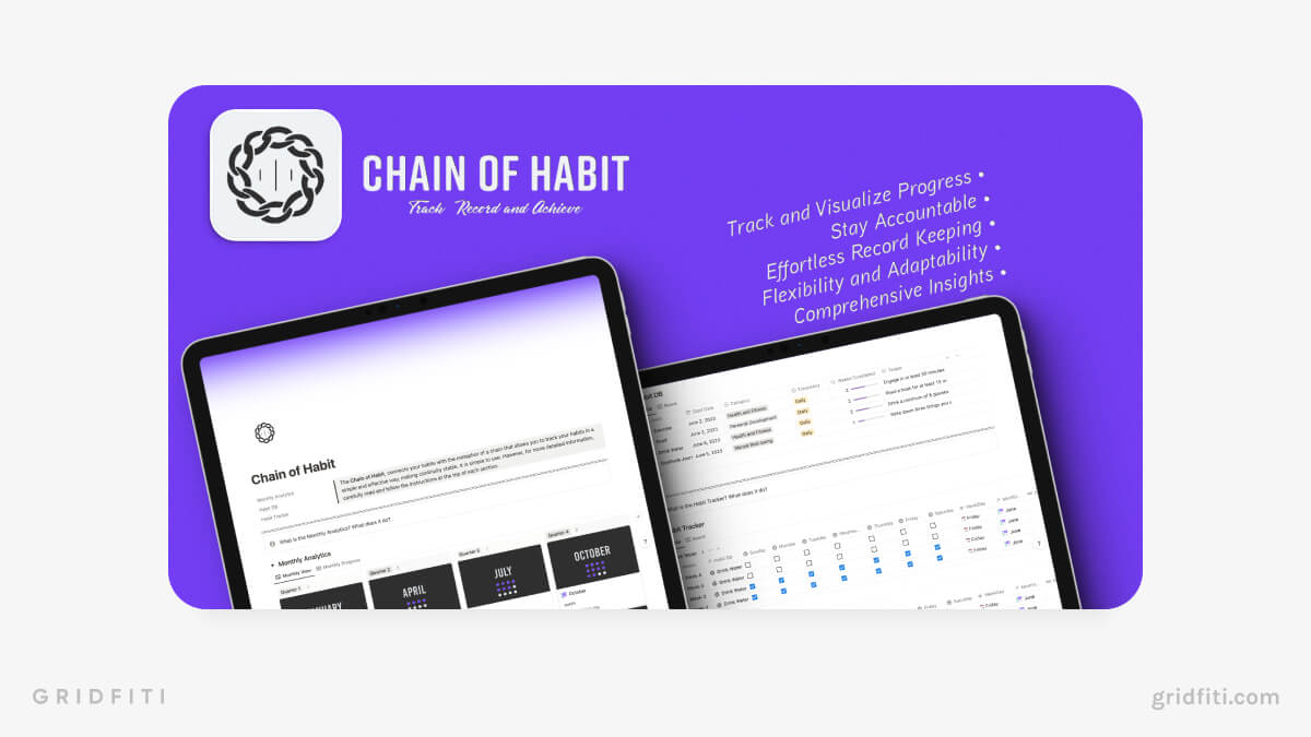 Chain of Habit for Notion