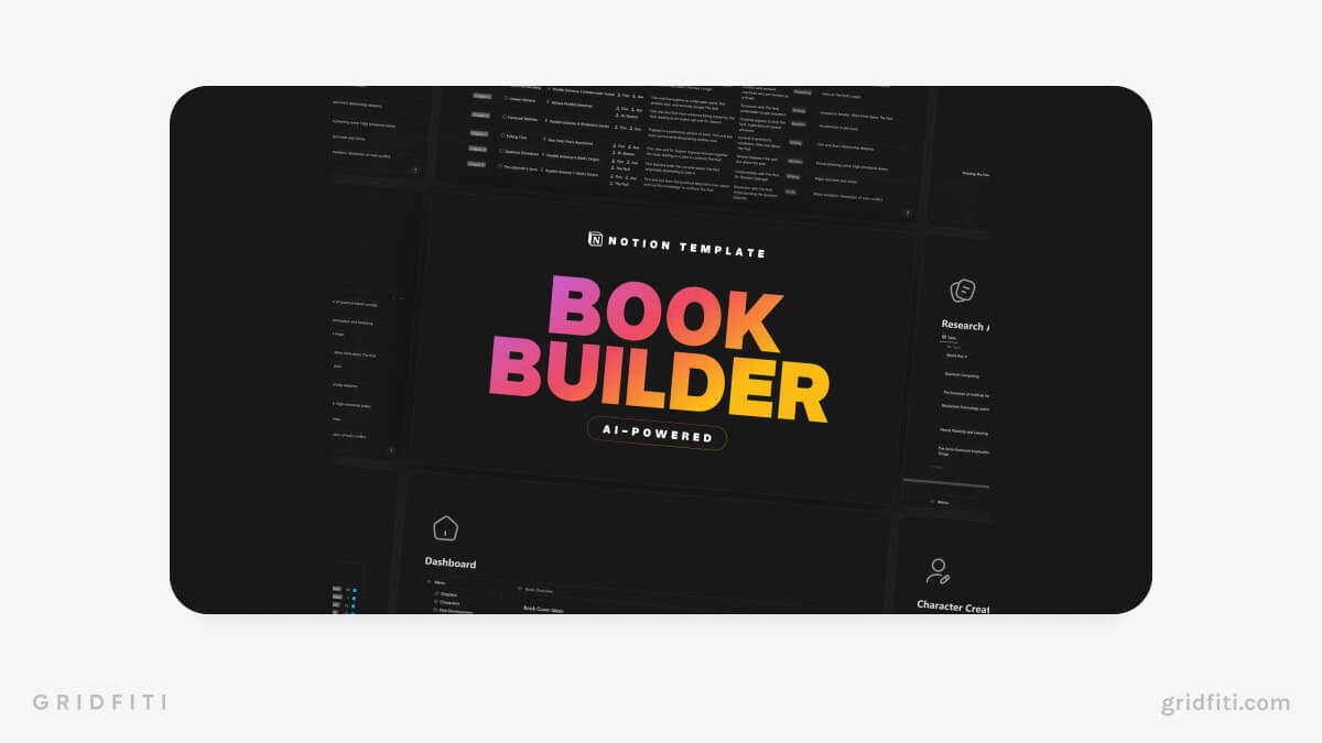 Notion Book Builder Template
