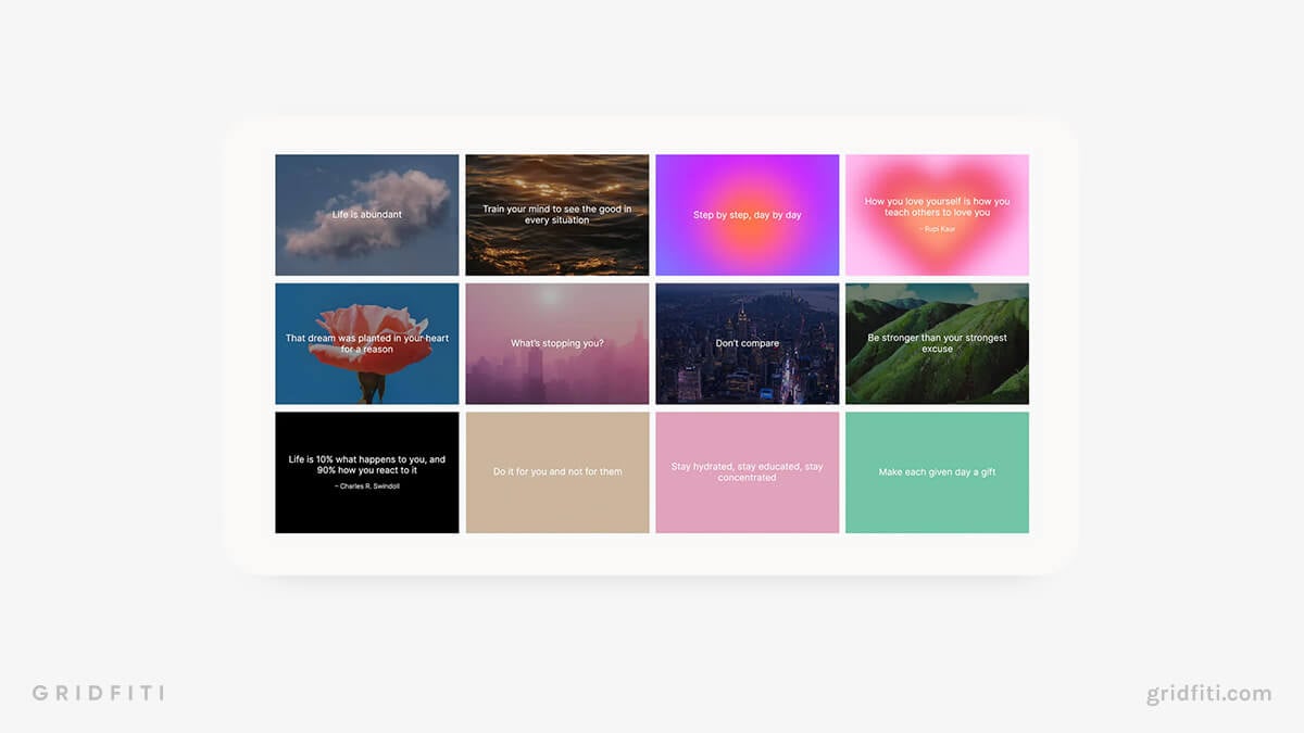 Aesthetic Notion Quote Widget