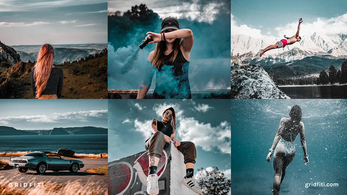 Arctic Orange & Teal Tones for Lightroom