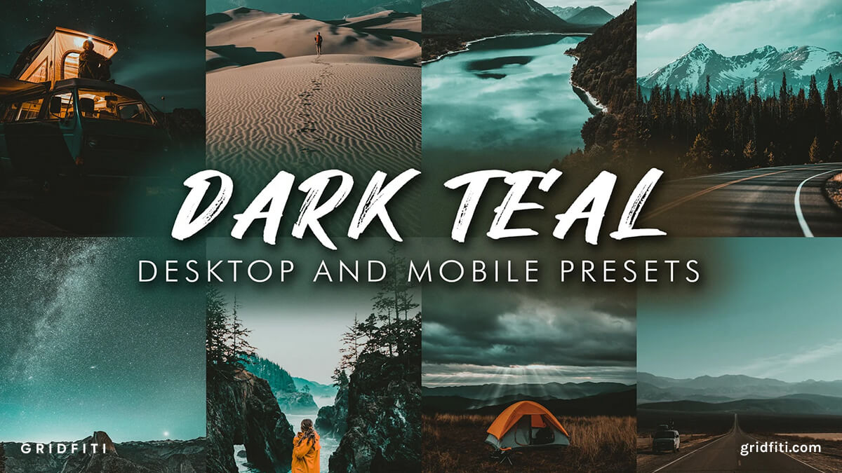 Dark Teal & Orange Lightroom Preset