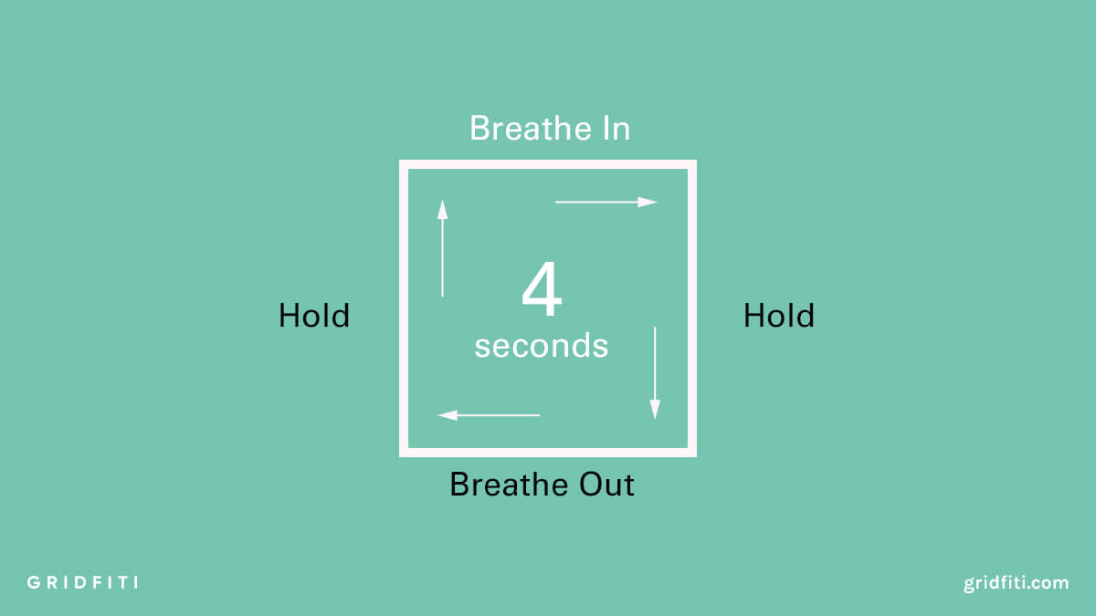 Breathing exercise for study break