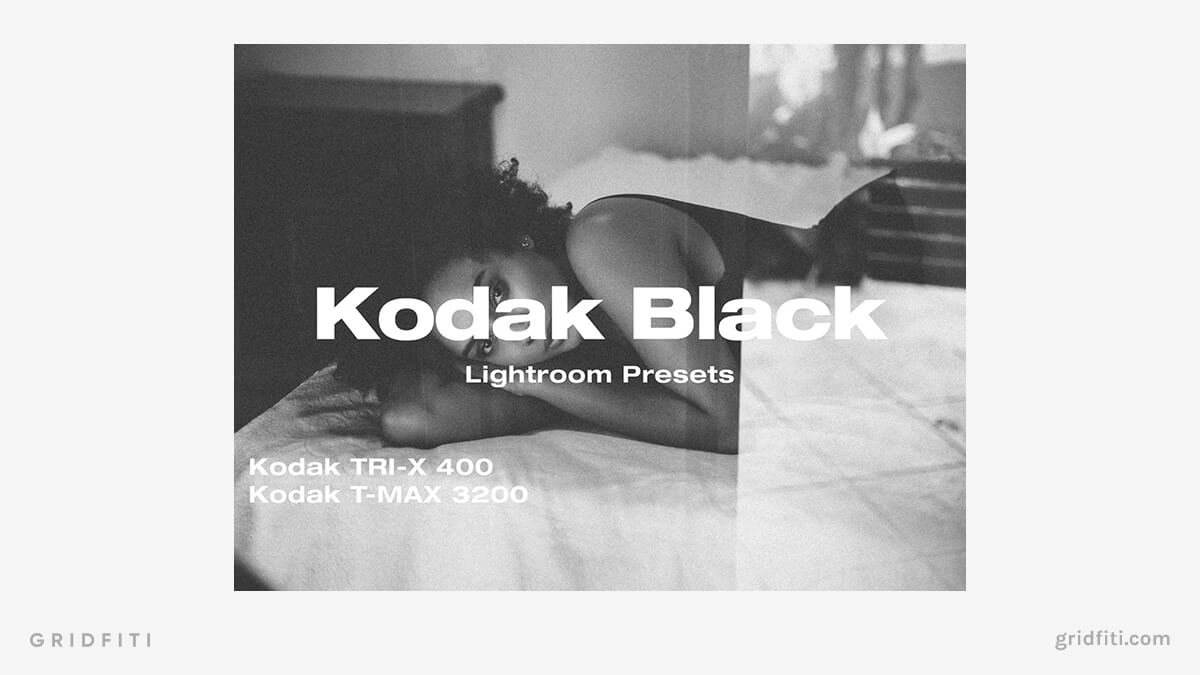 Kodak Black & White Presets