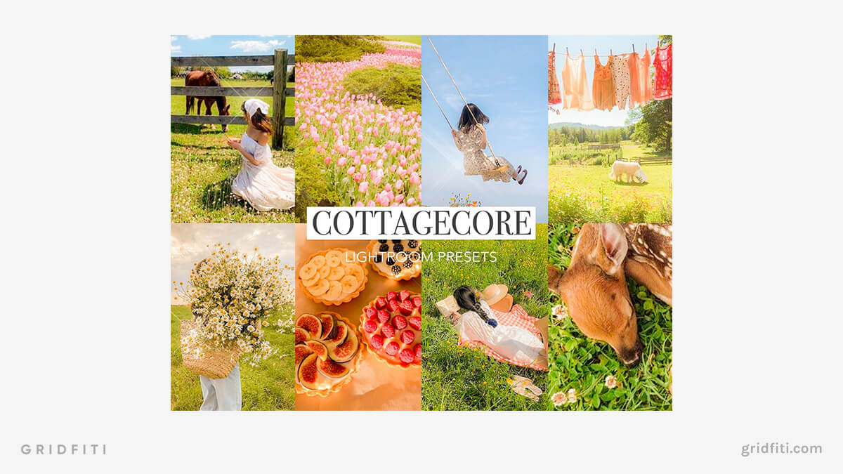 Country & Outdoor Cottagecore Presets