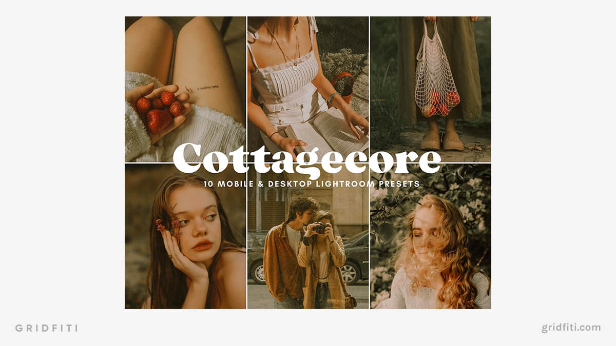 Rustic Cottagecore Lightroom Presets