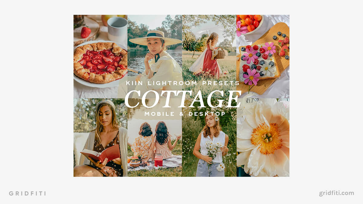 Warm Rustic Cottagecore Presets