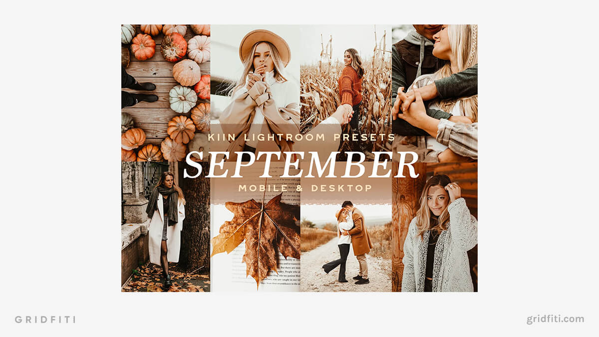 September Fall Lightroom Presets