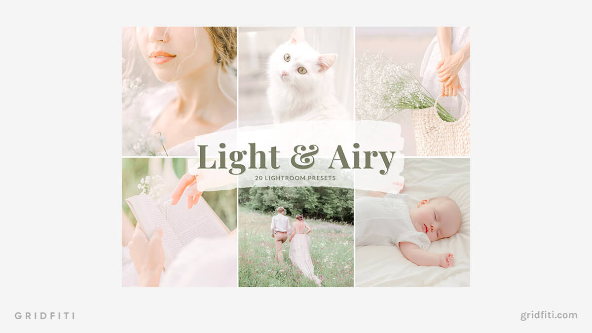 Faded Light & Airy Presets