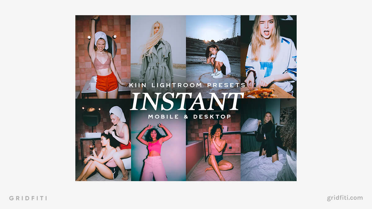 Instant Camera Lightroom Presets