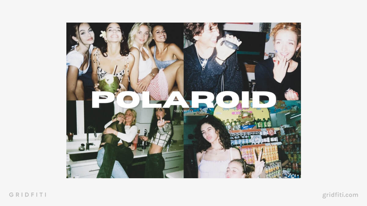 The Polaroid Film Preset Pack