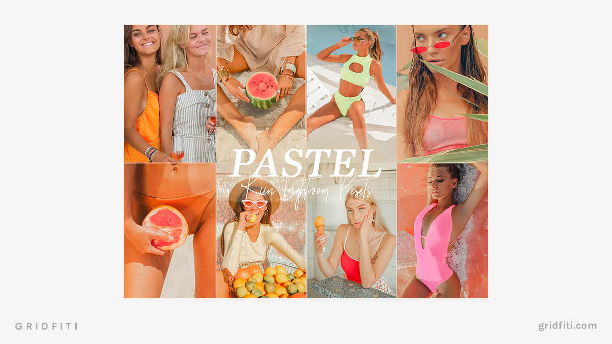 Pastel Summer Sunset Lightroom Preset