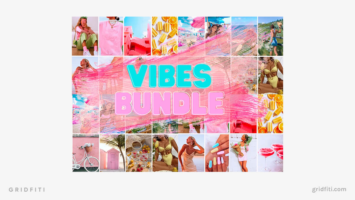 Colorful Vibes Lightroom Preset Bundle