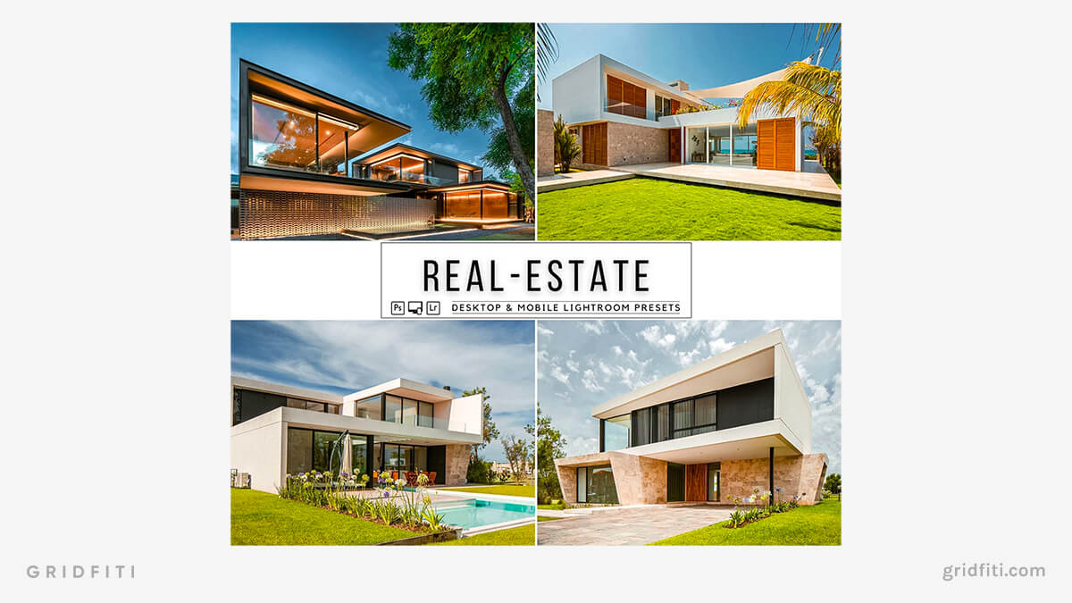 Architectural Real Estate Lightroom Presets