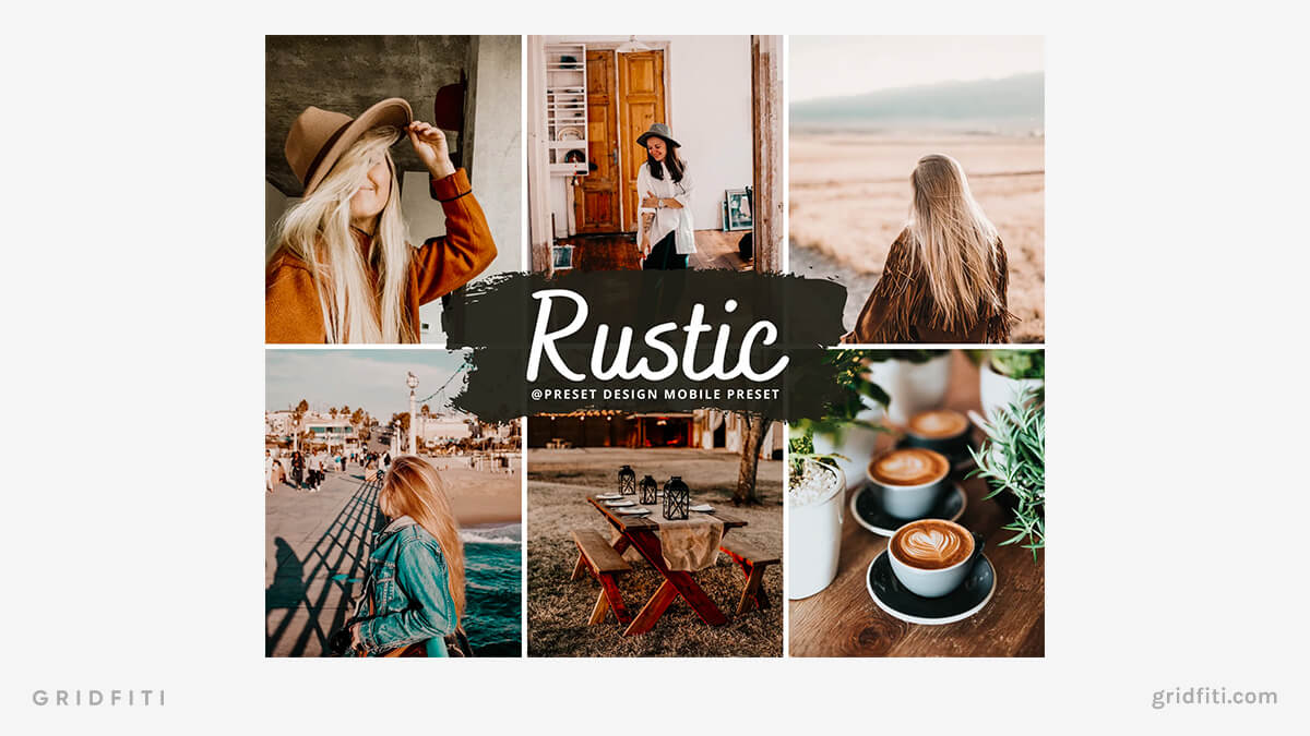 Rustic Moody Lightroom Presets