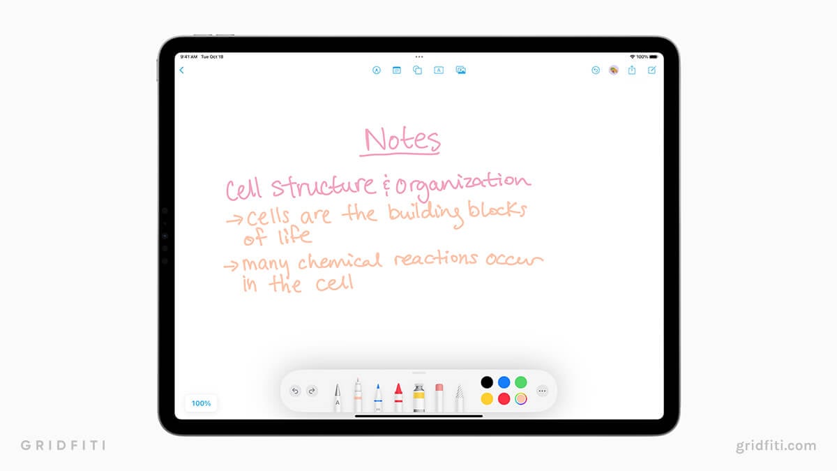Freeform App for Note-Taking