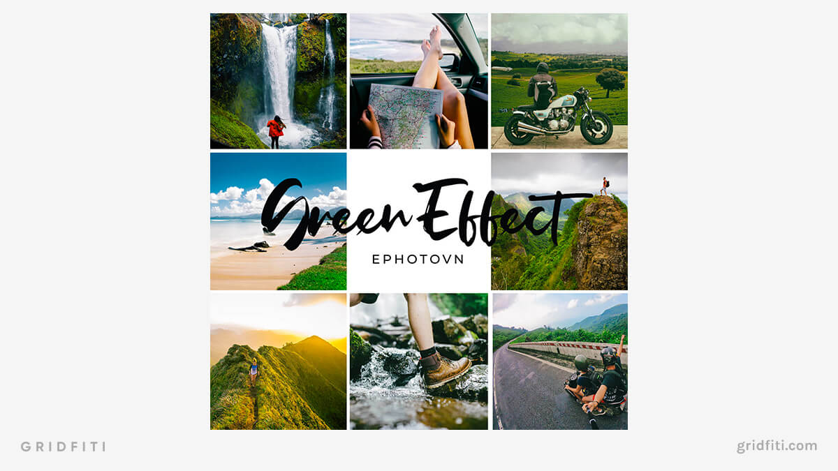 Free Green Lightroom Presets