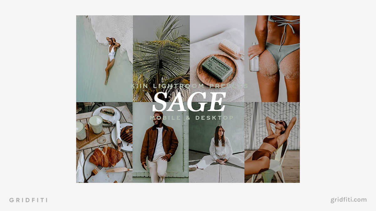 Sage Green Lightroom Presets