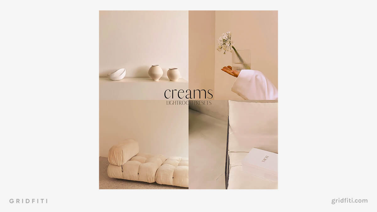 Creamy Home Interior Lightroom Presets