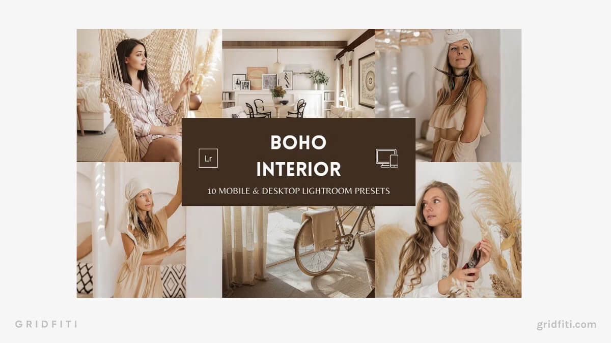 Boho Interior Presets