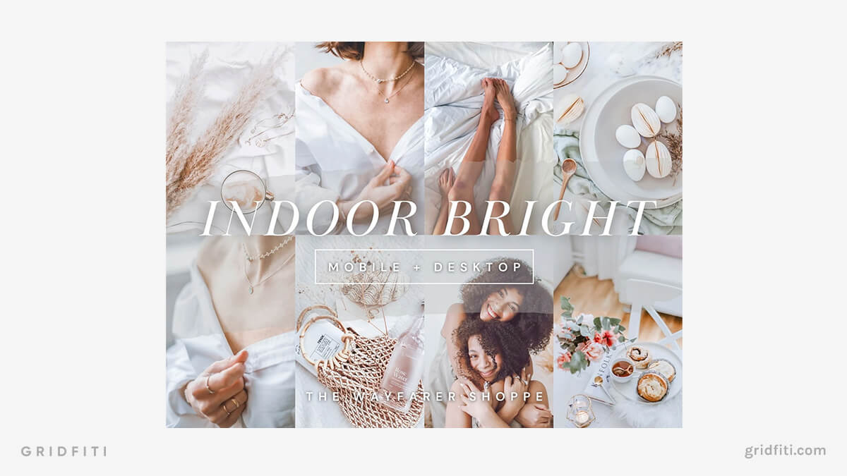 Indoor Bright Lightroom Presets