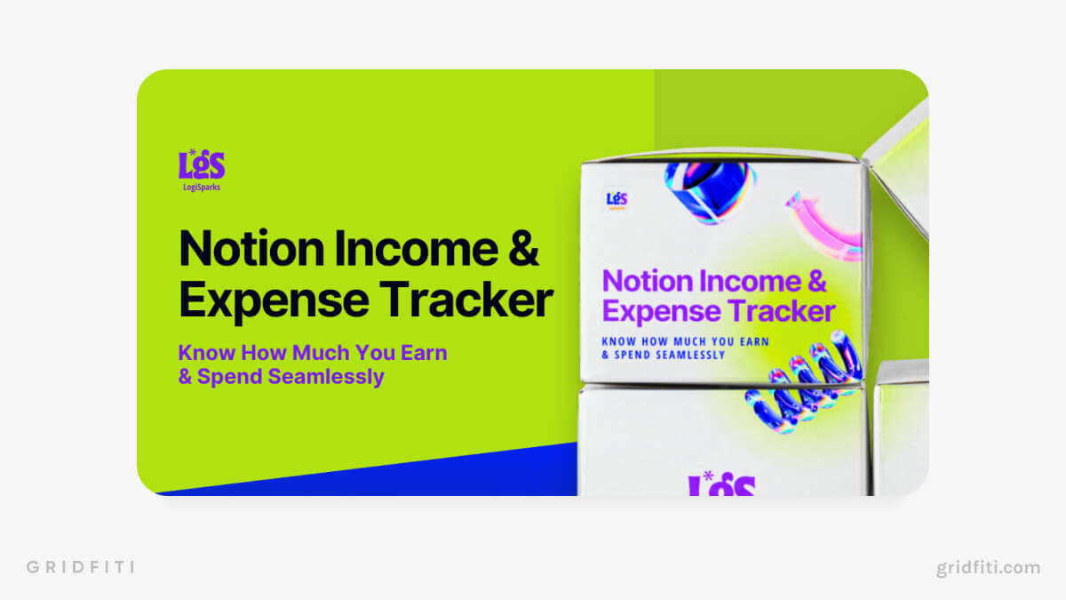 Notion Income & Expense Tracker