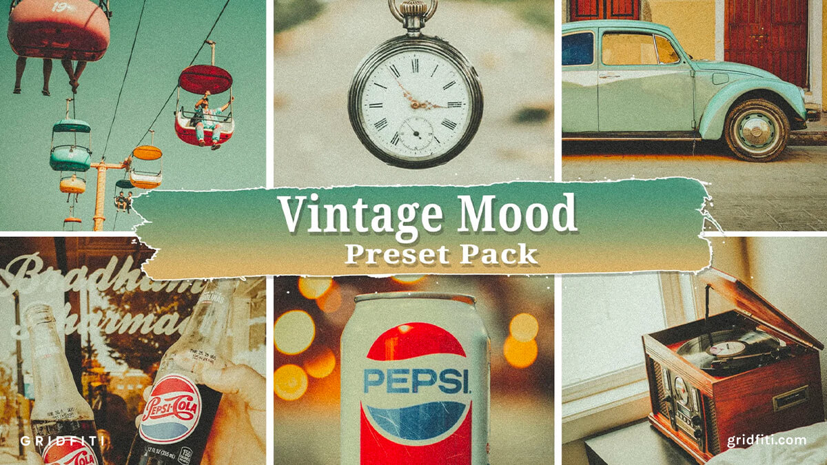 Vintage Mood Presets For Lightroom