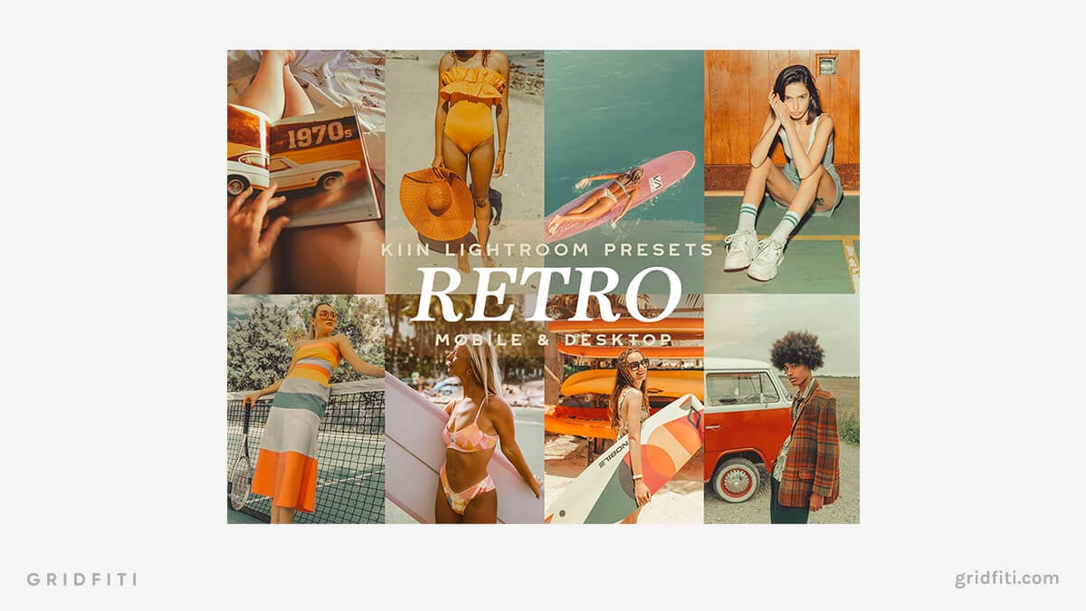 Retro Warm Presets For Lightroom