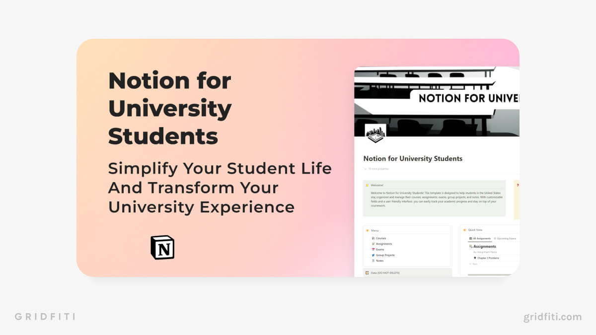 Notion for University Students
