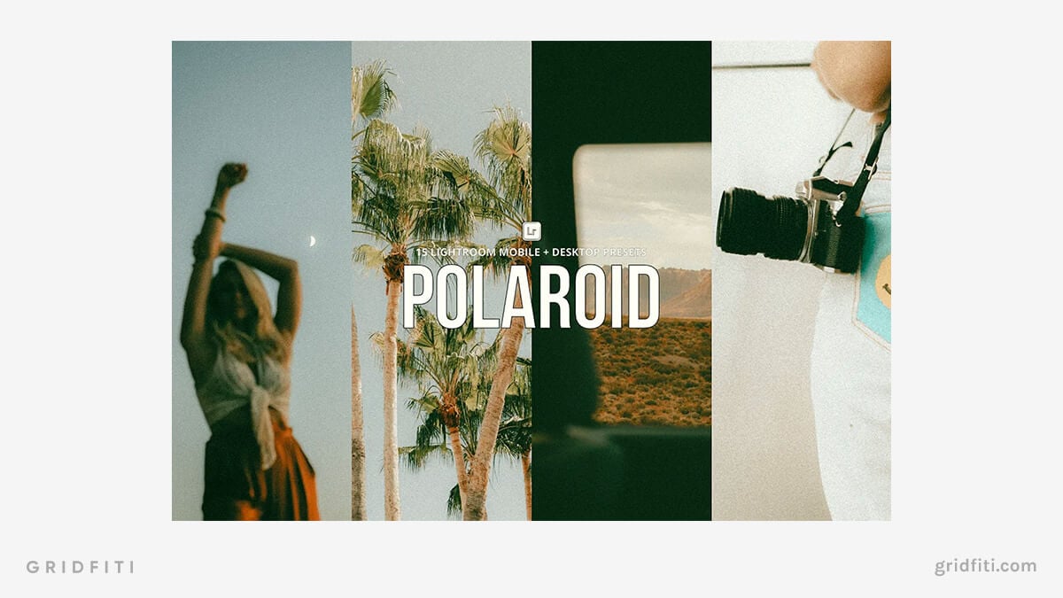 Polaroid Lightroom Presets for Mobile