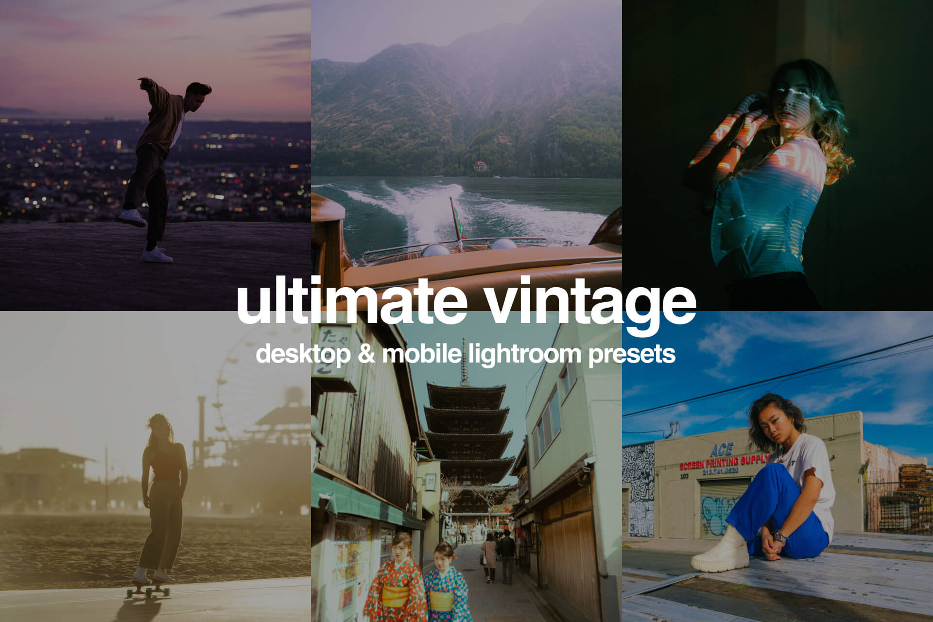 All-in-One Vintage Lightroom Preset Pack