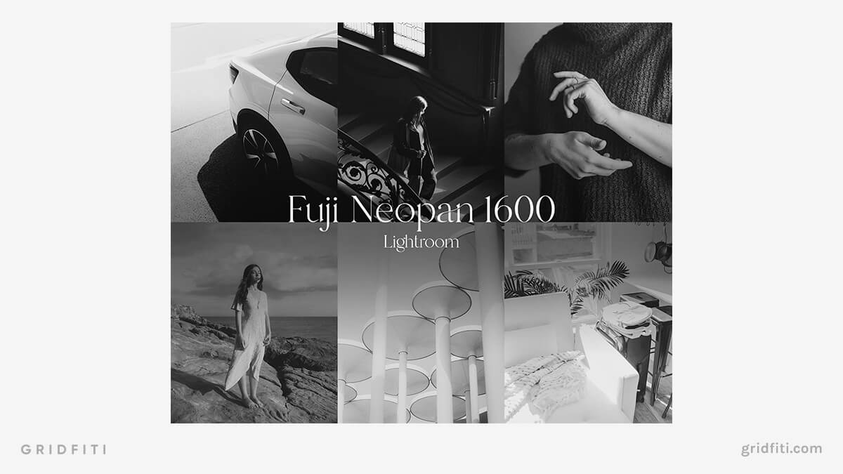 Acros Neopan Preset for Fujifilm