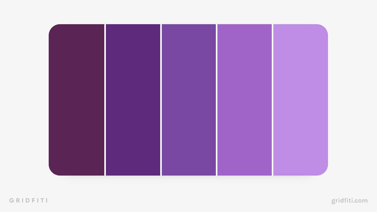 Purple Color Scheme for Google Calendar