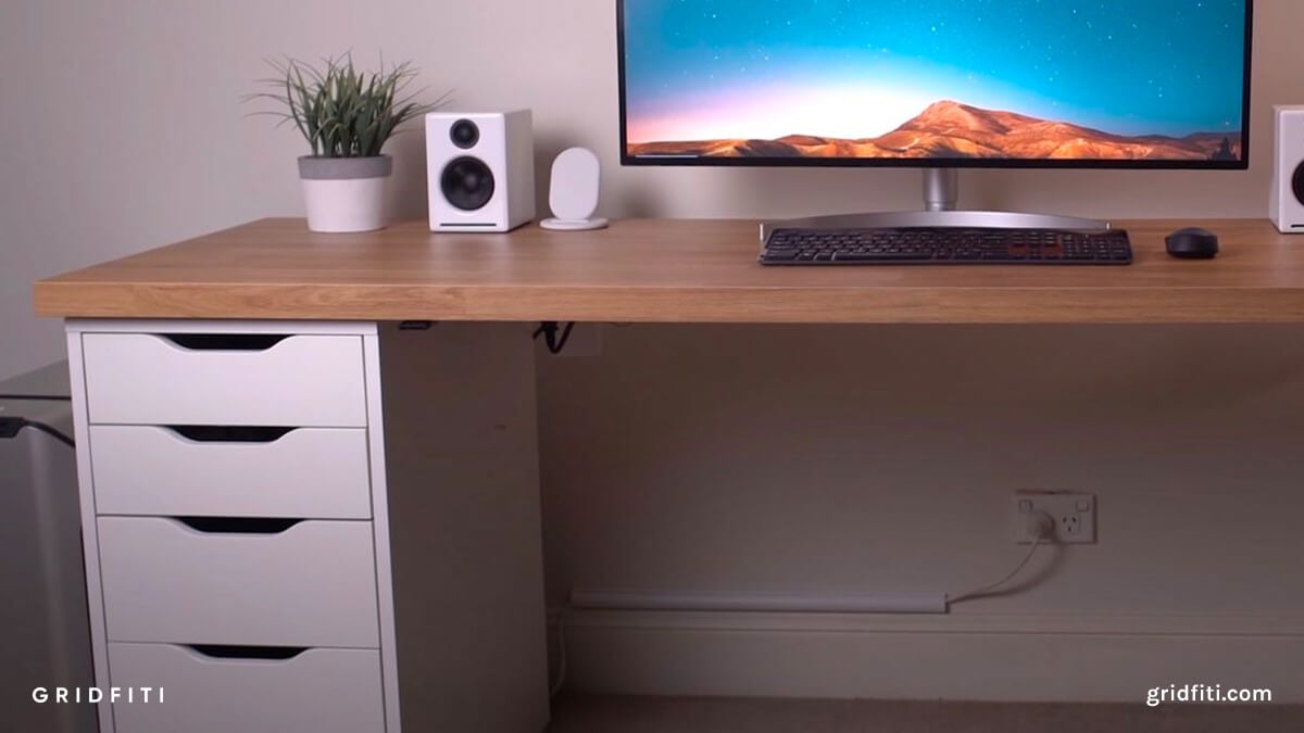 15 Ways to Hide & Tidy Your Desk Wires, Cables & Cords