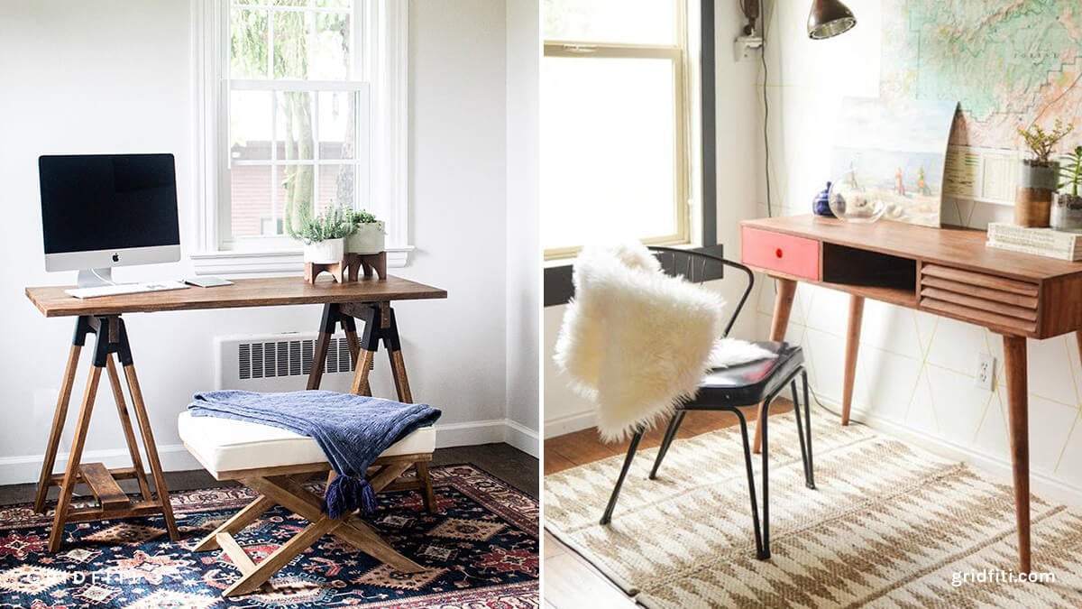 Rugs to Hide Desk Wires