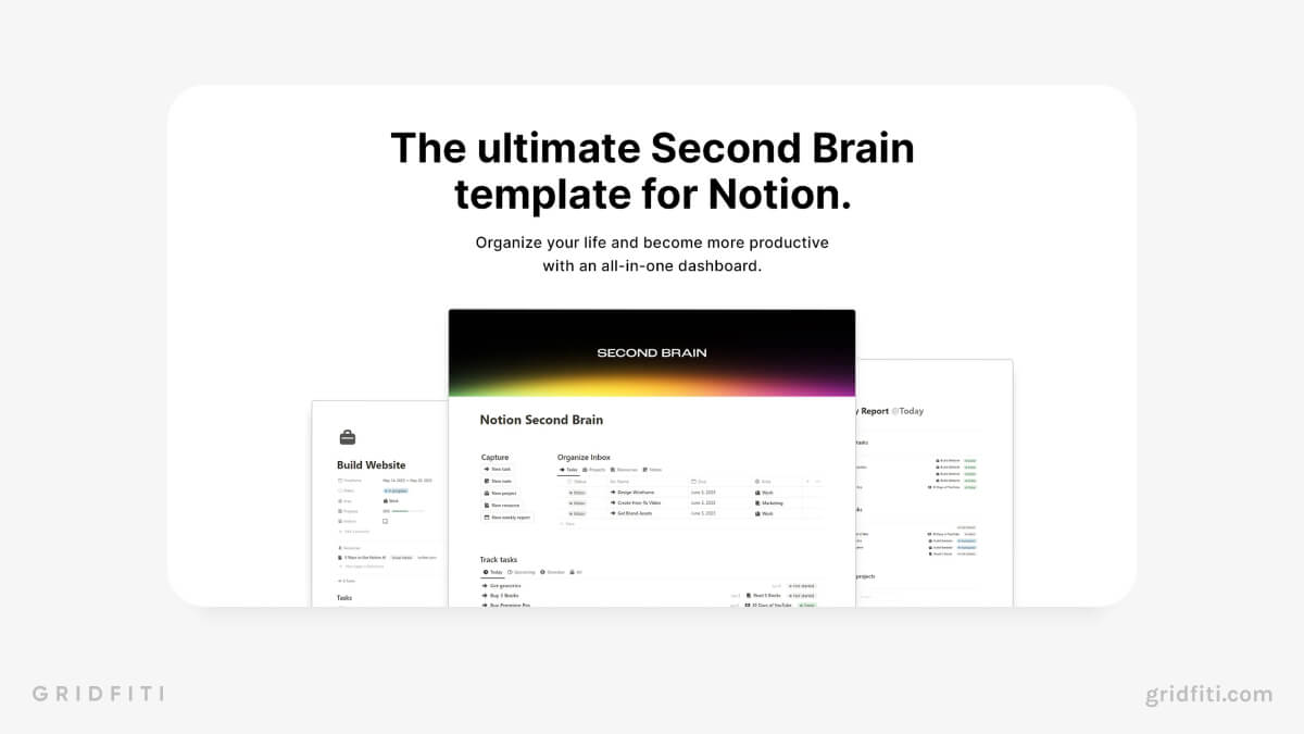 Notion Second Brain with PARA Method