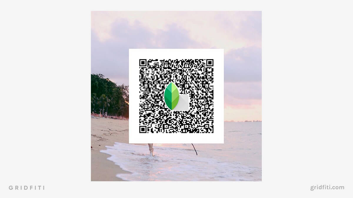 Light & Airy Snapseed QR Codes