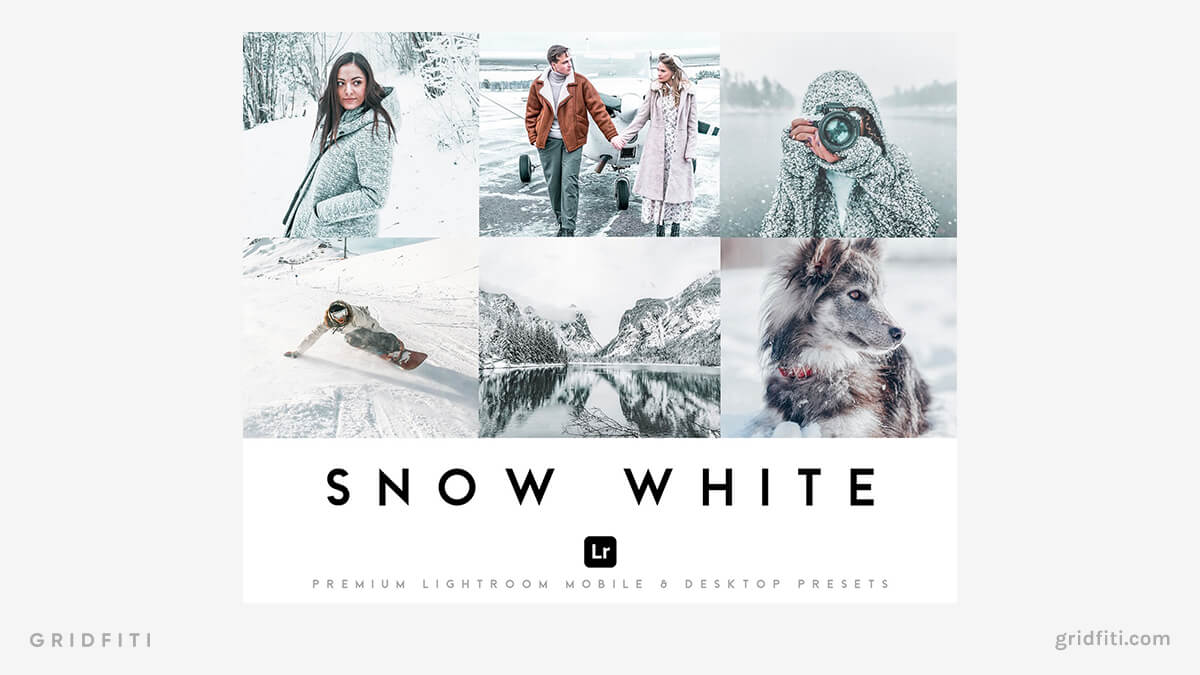 Snow White Lightroom Preset Pack