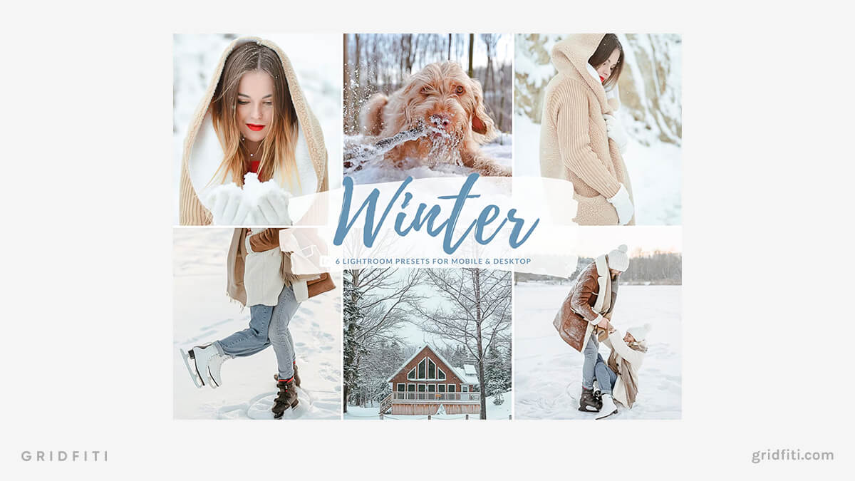 Winter & Christmas Lightroom Presets