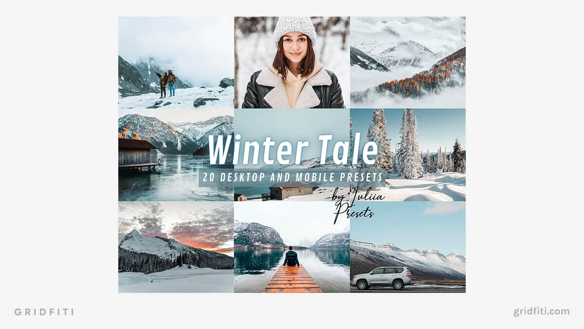 Winter Tale Presets for Lightroom