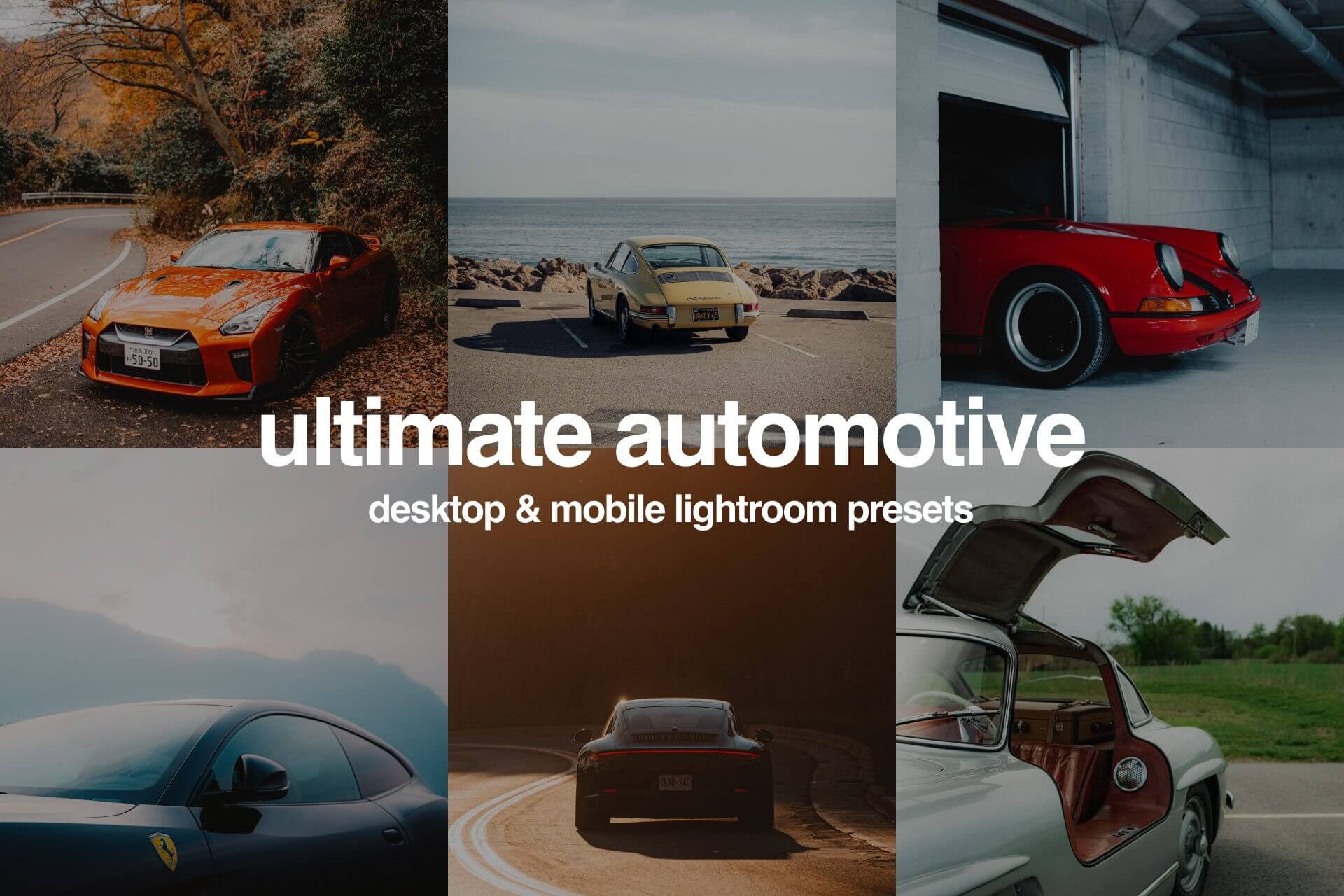 Ultimate Automotive Presets for Lightroom