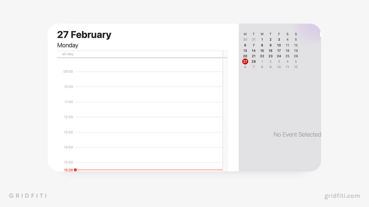 Change the Red Accent Color in Apple Calendar