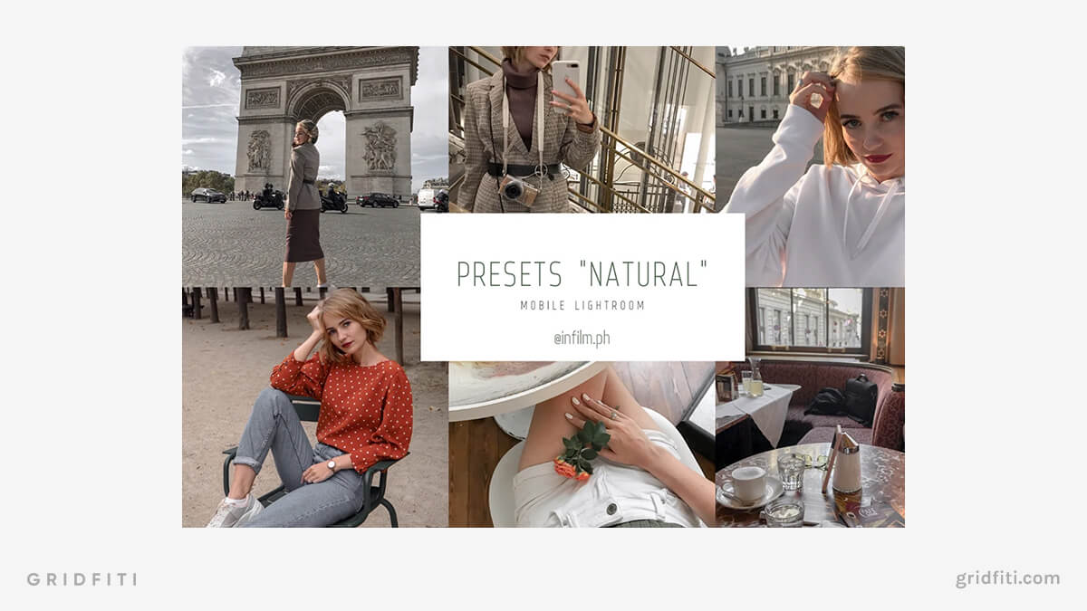 Natural Tones Blogger Presets