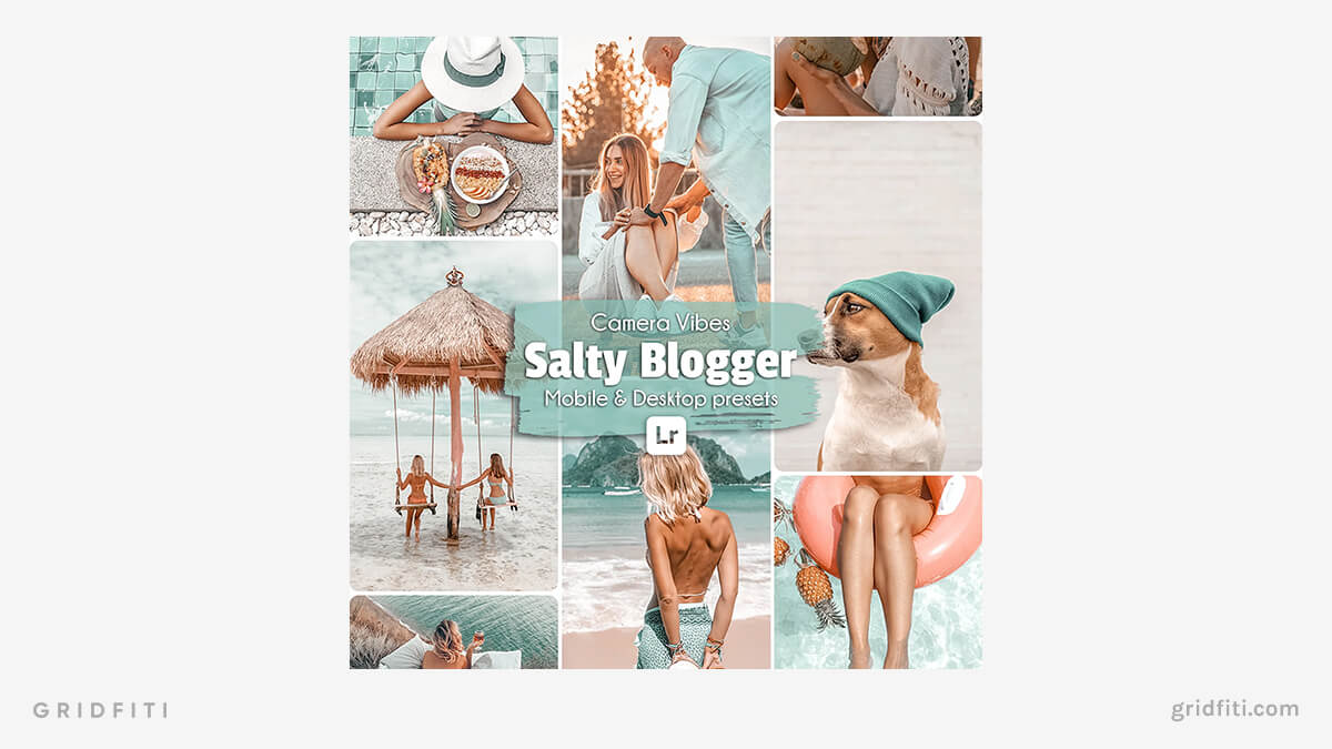 Salty Blogger Lightroom Presets