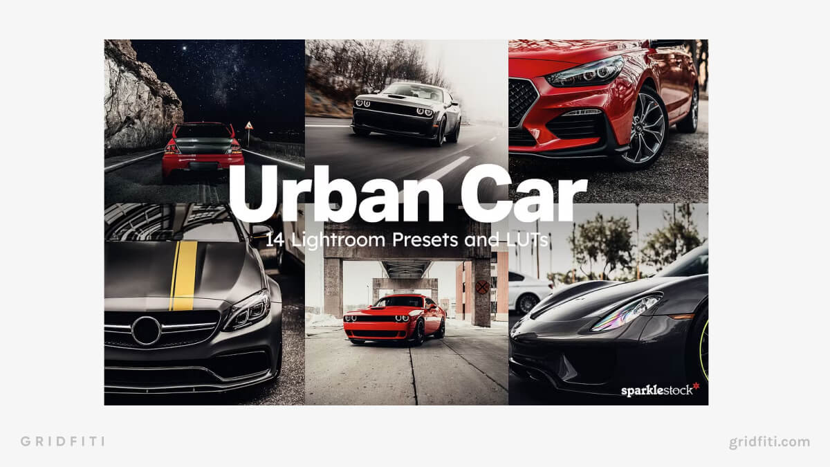 Urban Car Photography Presets