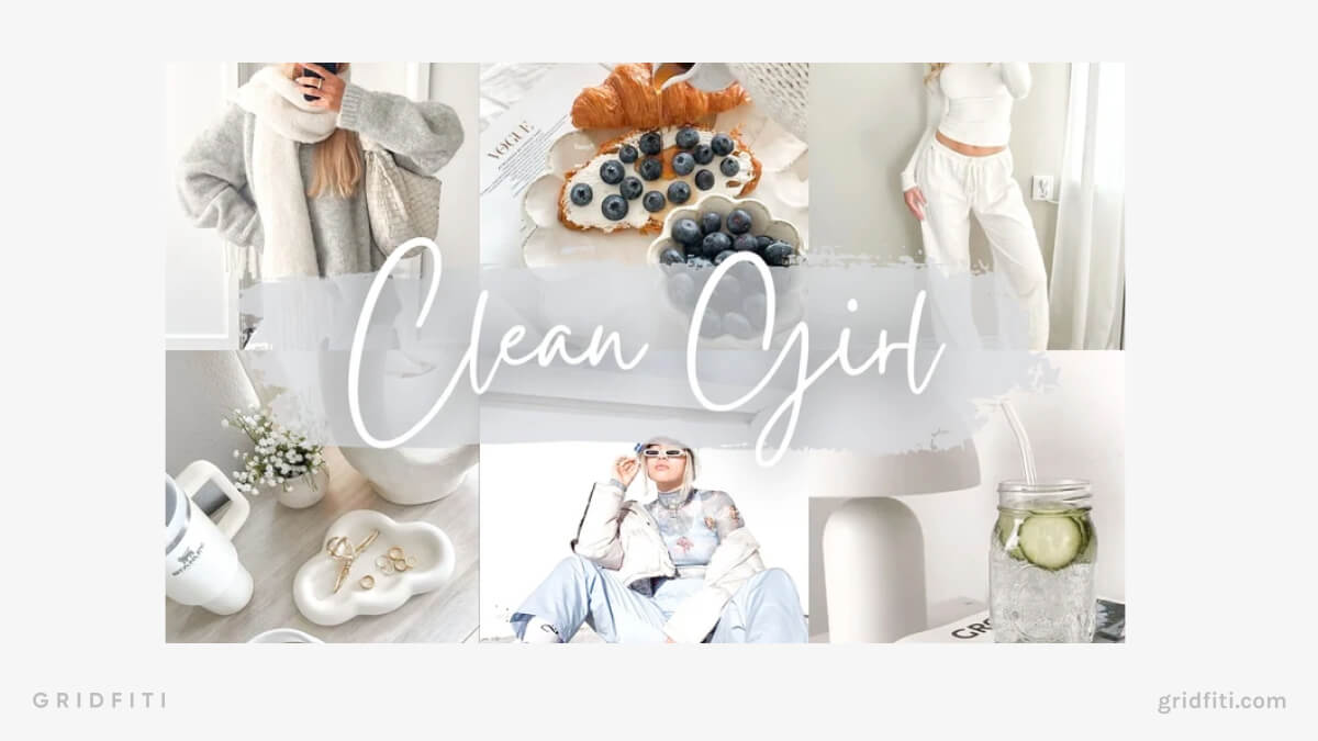 Clean Girl Lightroom Presets