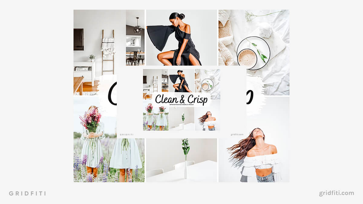 Clean & Crisp Lightroom Presets
