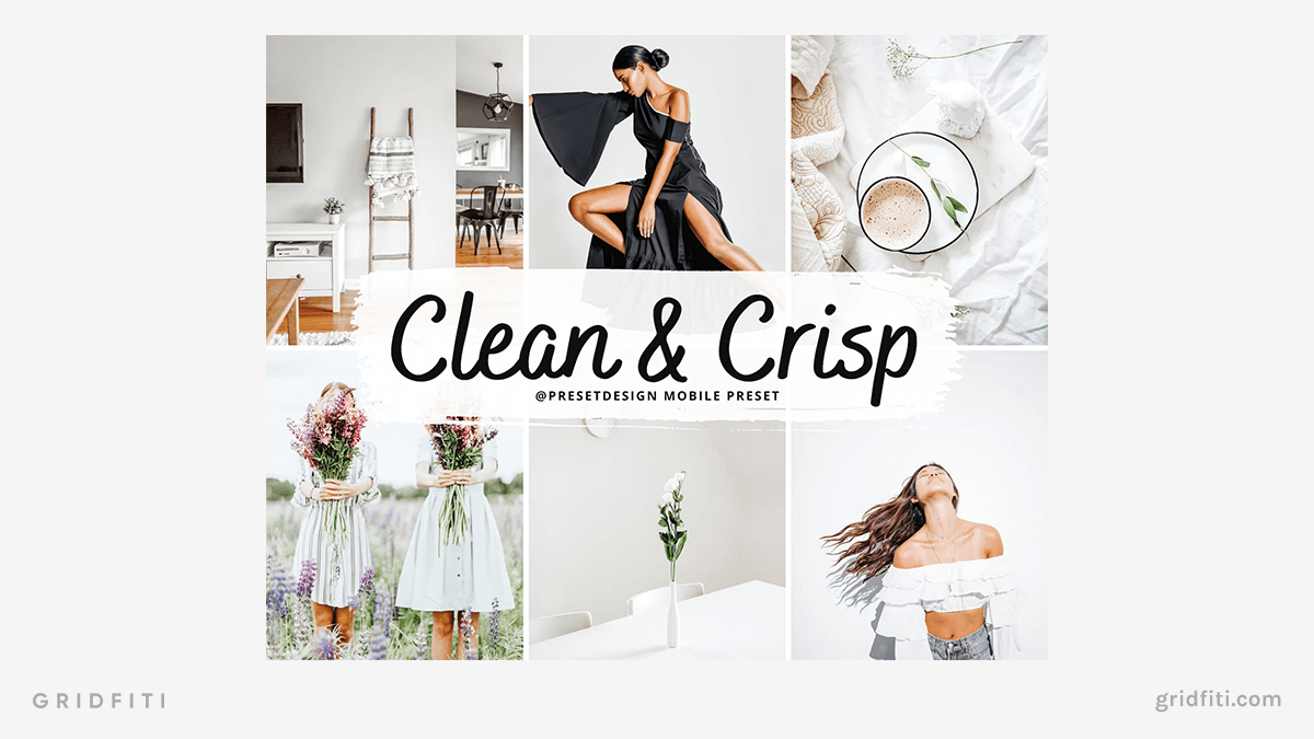 Clean & Crisp Lightroom Presets