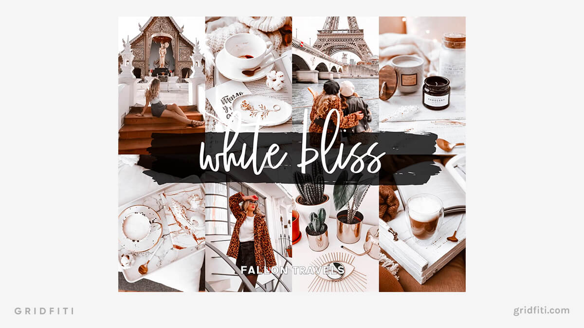 White Bliss Lightroom Presets